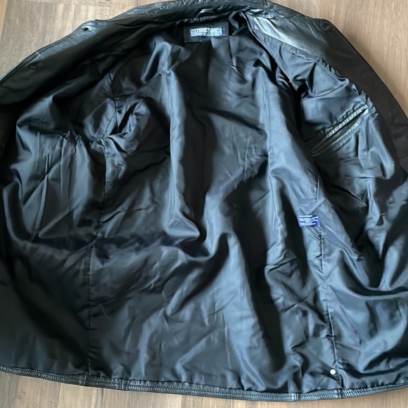 Structure (express for men) Black Leather Jacket - Picture 5 of 14